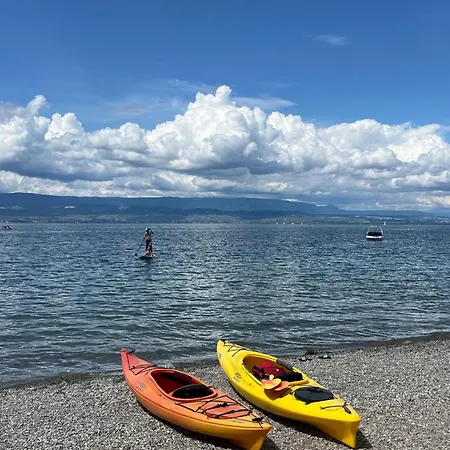 Le Relais Du Leman 캠프장 *