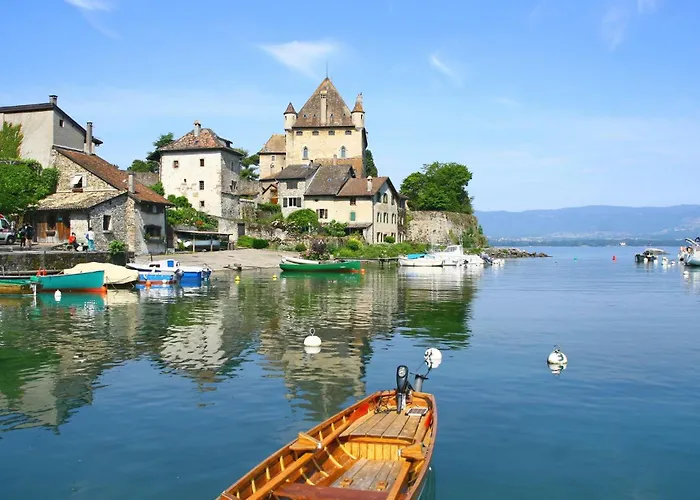 캠프장 Le Relais Du Leman Messery