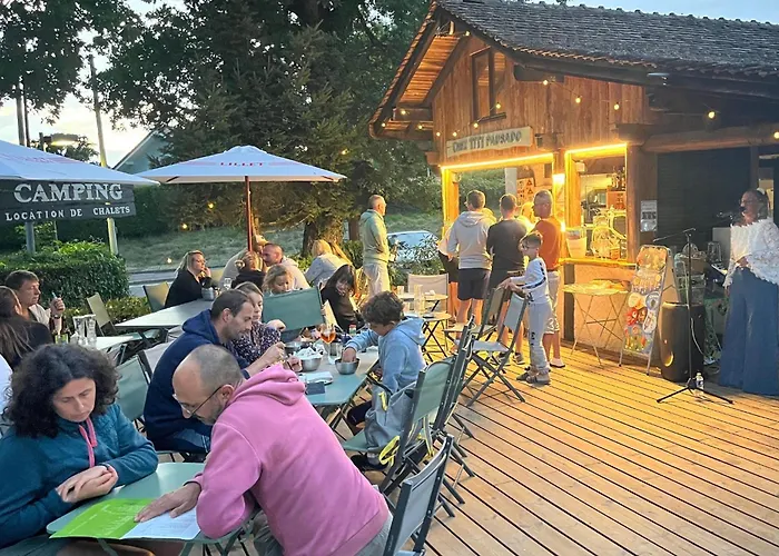캠프장 Le Relais Du Leman Messery
